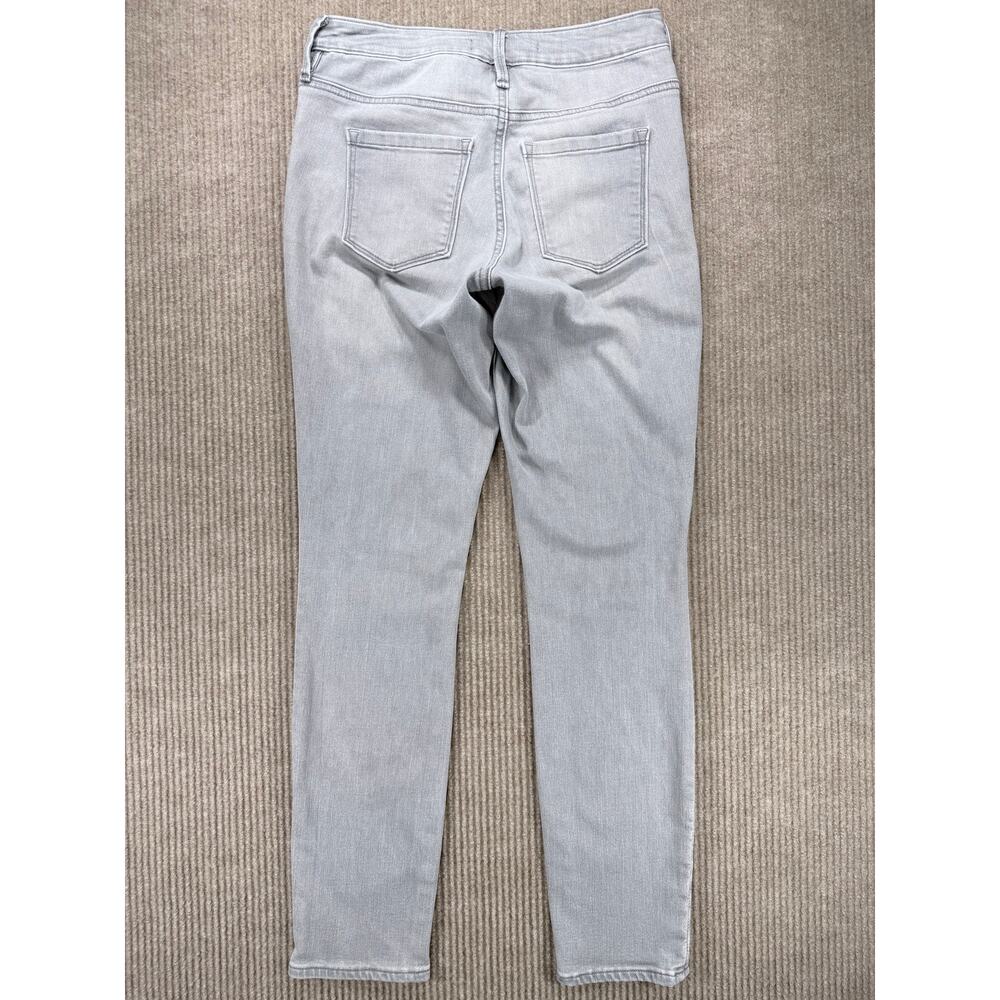 Athleta Sculptek Skinny Jeans Grey Wash Stretch Denim Sz 0 - Picture 7 of 9